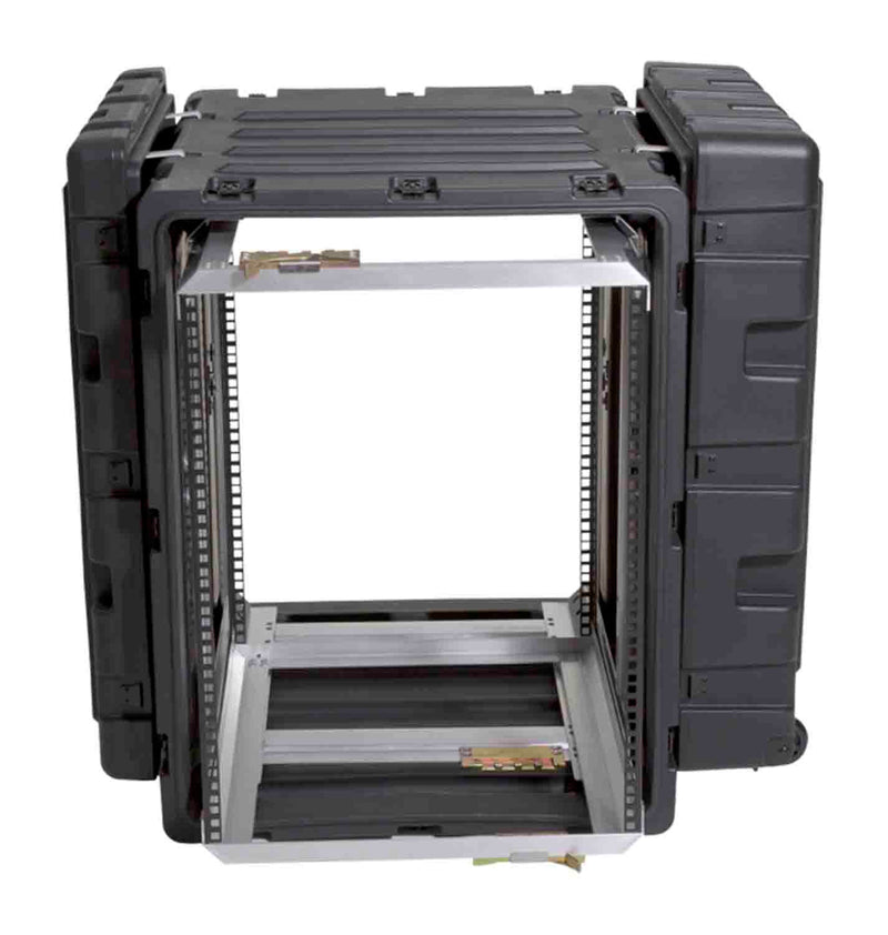 SKB Cases 3RR-14U24-25B, 14U 24-Inch Deep RR Series Shock Rack Case - Hollywood DJ