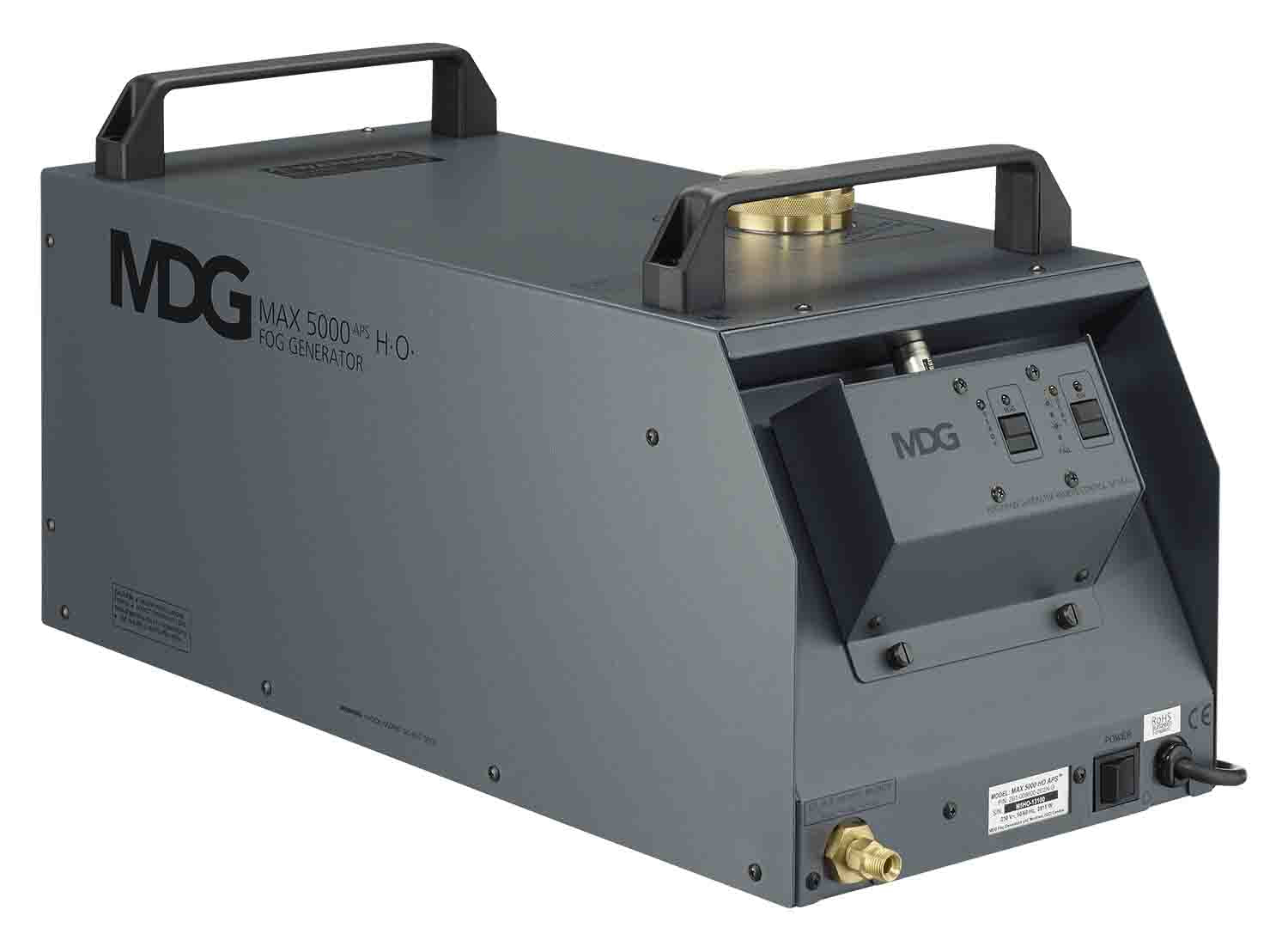 MDG MAX 5000 H.O High Output Fog Generator 208V - Hollywood DJ