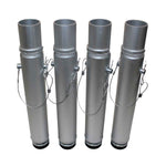 ProX XSQ-12-20 Adjustable Telescoping Stage Leg for StageQ Staging 12 Inch to 20 Inch - 2" Tubing - Hollywood DJ