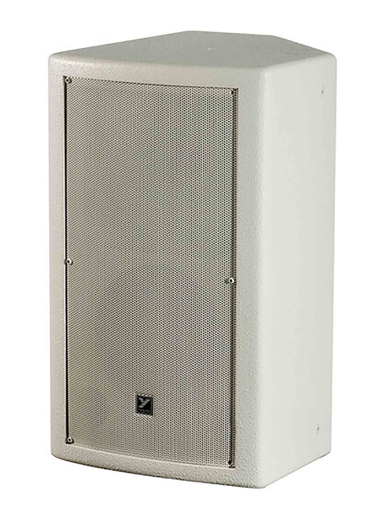 Yorkville Sound C1891W, Coliseum Series 150W Installation Speaker with Bracket 8 Inch - White - Hollywood DJ