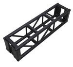 ProX XT-BT1204 BLK, BoltX Black Bolted 12 Inch Professional Box Truss Segment - 4 Feet - Hollywood DJ