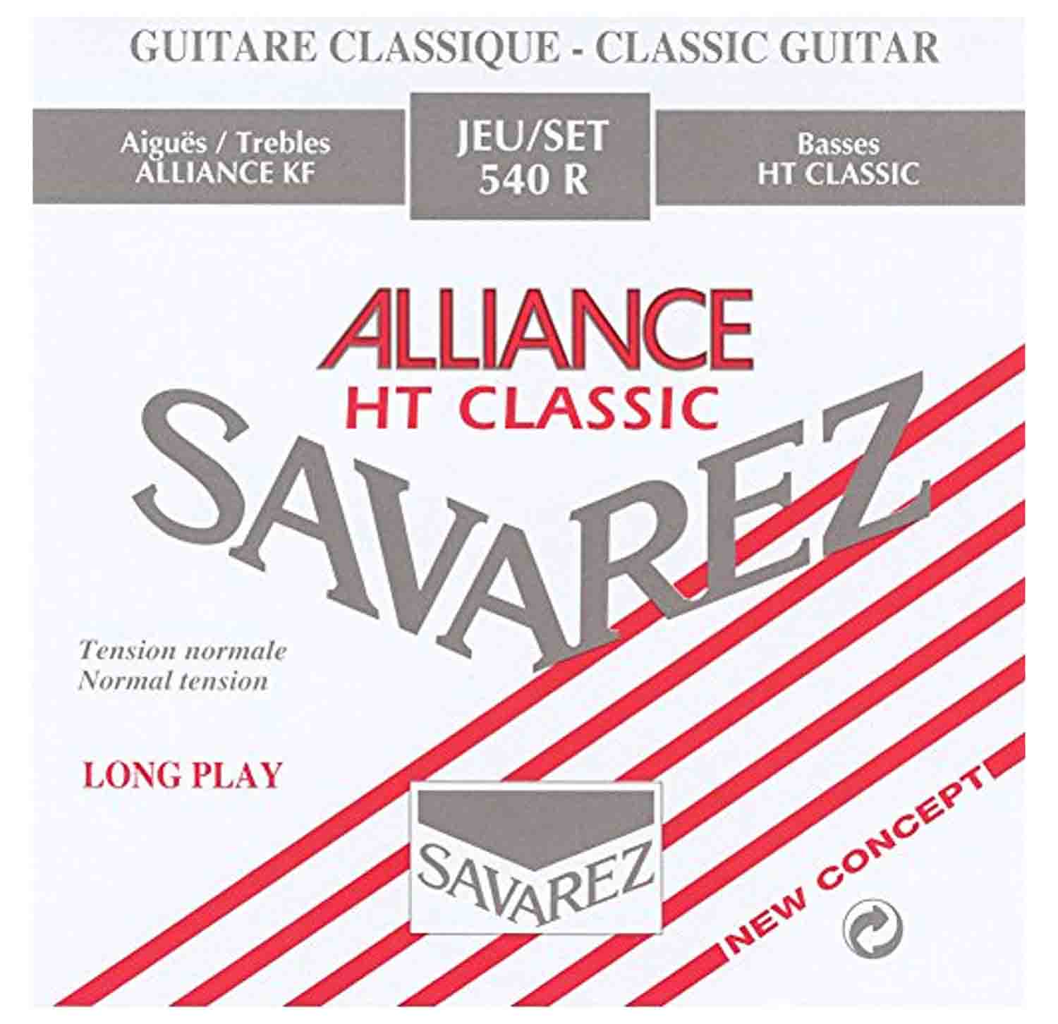 Savarez 540R Alliance HT Classic Normal Tension Guitar Strings - Hollywood DJ