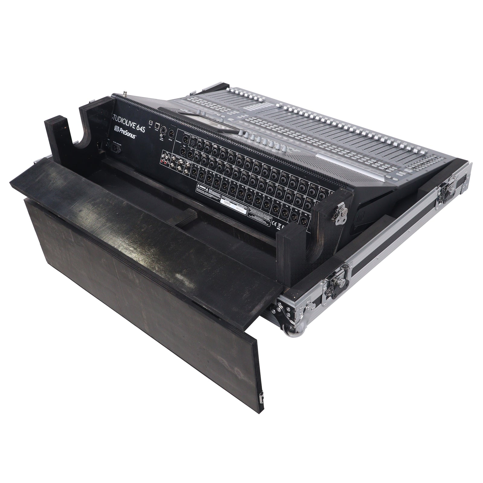 ProX XS-PRE32S64S DHW, ATA Digital Audio Mixer Flight Case for PreSonus STUDIOLIVE 64S 32S 32 Console with Doghouse and Caster wheels by ProX