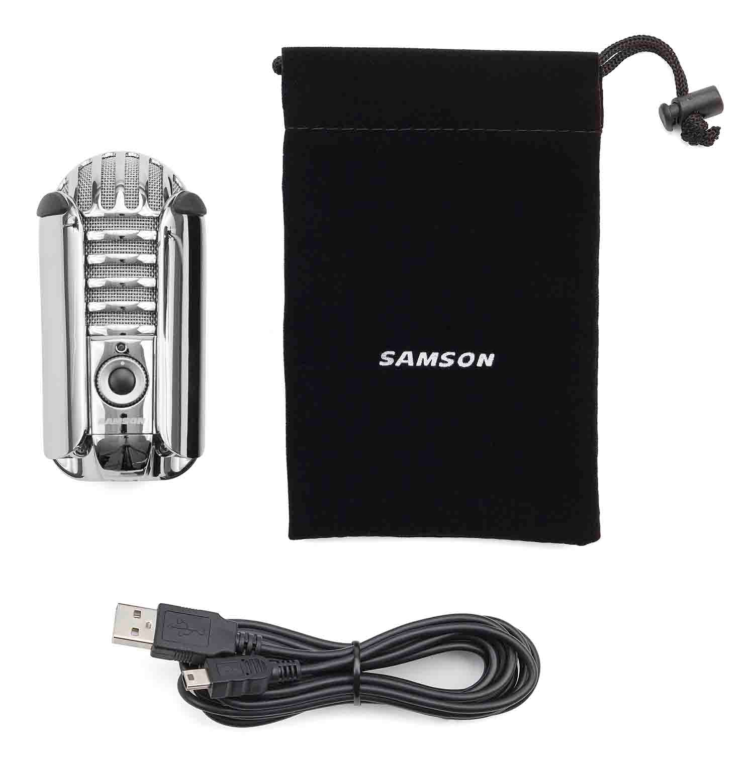 Samson Meteor Mic USB Studio Condenser Microphone - Hollywood DJ