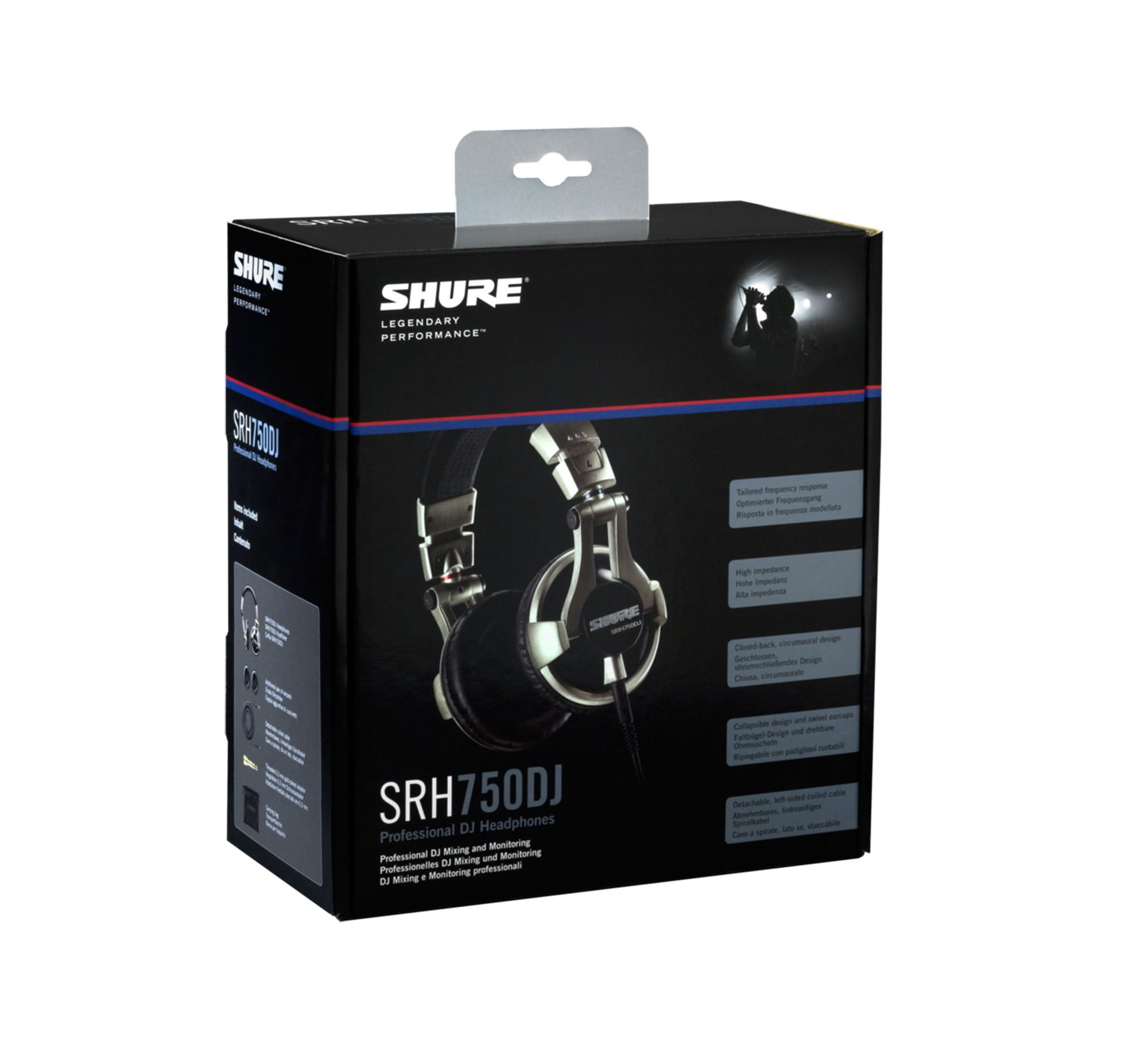 Shure SRH750DJ Professional DJ Headphones - Hollywood DJ
