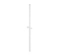 K&M 21337 Adjustable Distance Rod - Pure White - Hollywood DJ