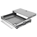 Odyssey FZGSDJC1 Universal Small / Medium Size DJ Controller Flight Case with Glide Platform - Hollywood DJ