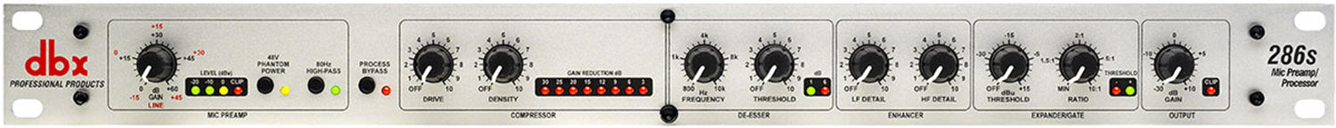 DBX 286S Microphone Pre-amp Processor - Hollywood DJ