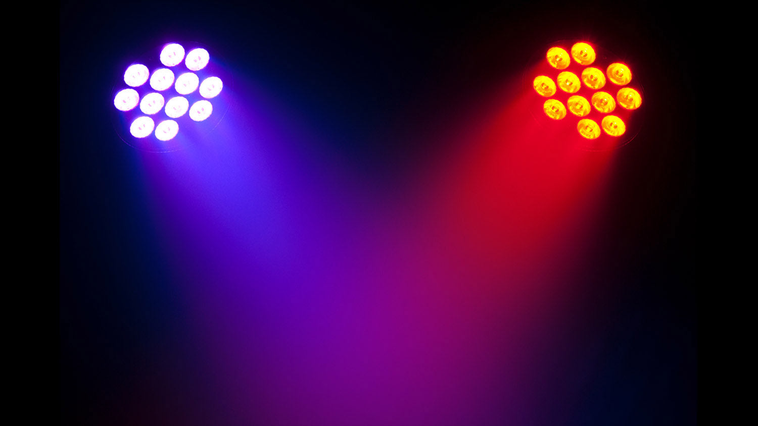Chauvet DJ SLIMPART12BT Bluetooth Sound-Activated Par Wash Light - Hollywood DJ