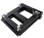 ProX XT-BH180-BLK (180˚) degree Adjustable Plate Hinge For XT-SQ F34 Conical Truss - Junction Box Angle /Black Finish - Hollywood DJ