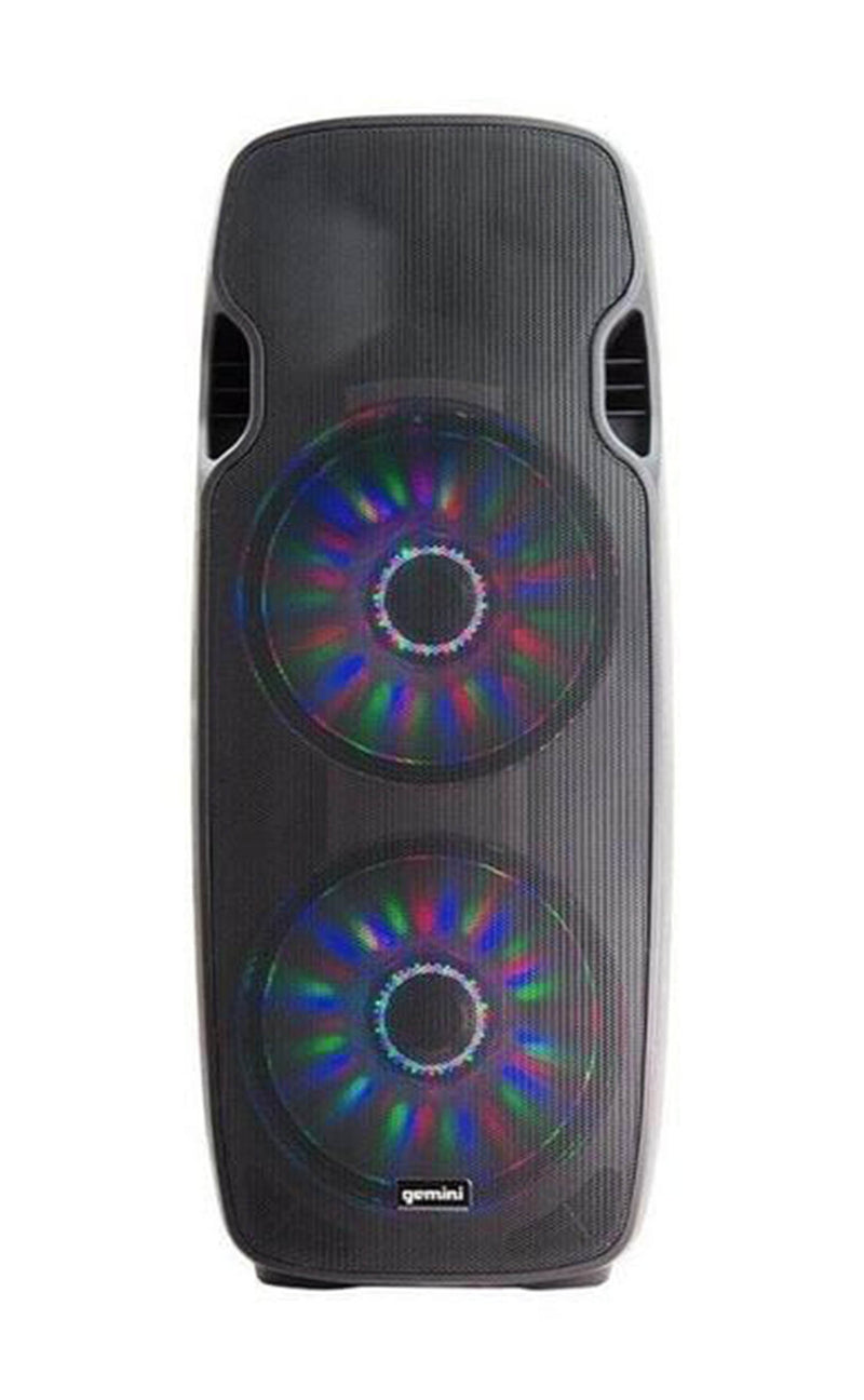 Gemini Sound AS-215BLU-LT, Multi-Led Bluetooth Loudspeaker - Hollywood DJ