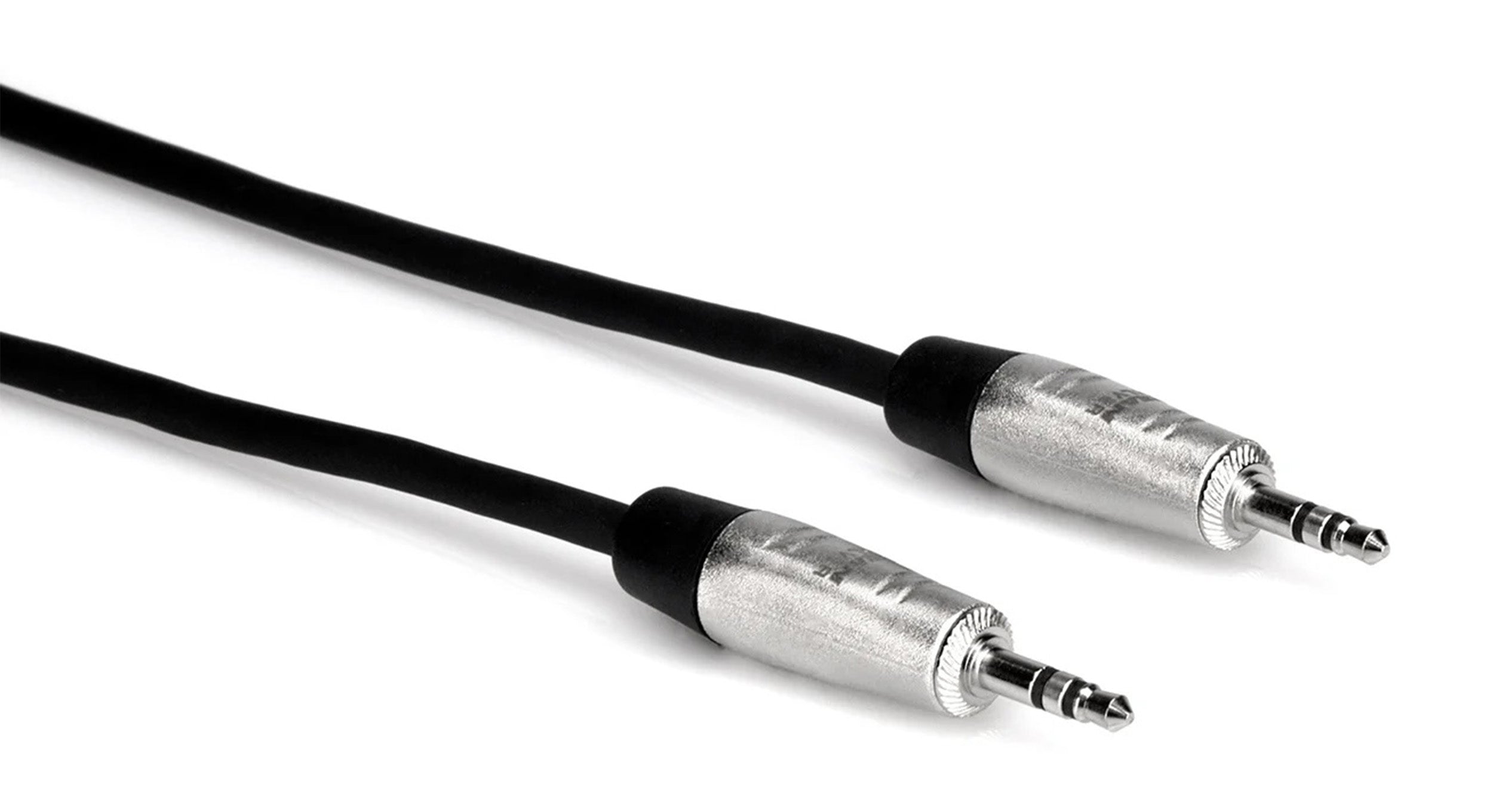 Hosa HMM-0, 3.5mm TRS to 3.5mm TRS Pro Stereo Interconnect Cable - 3 ft, 5 ft, 10 ft, 15 ft - Hollywood DJ