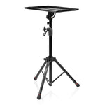 Gator Frameworks GFWLAPTOP1500 Laptop Stand - Projector Tripod Stand with Height and Tilt Adjustment - Hollywood DJ