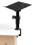 Gator Frameworks GFWLAPTOP2500 Clampable Laptop Stand - Desktop Clamp with Adjustable Height (Universal) - Hollywood DJ
