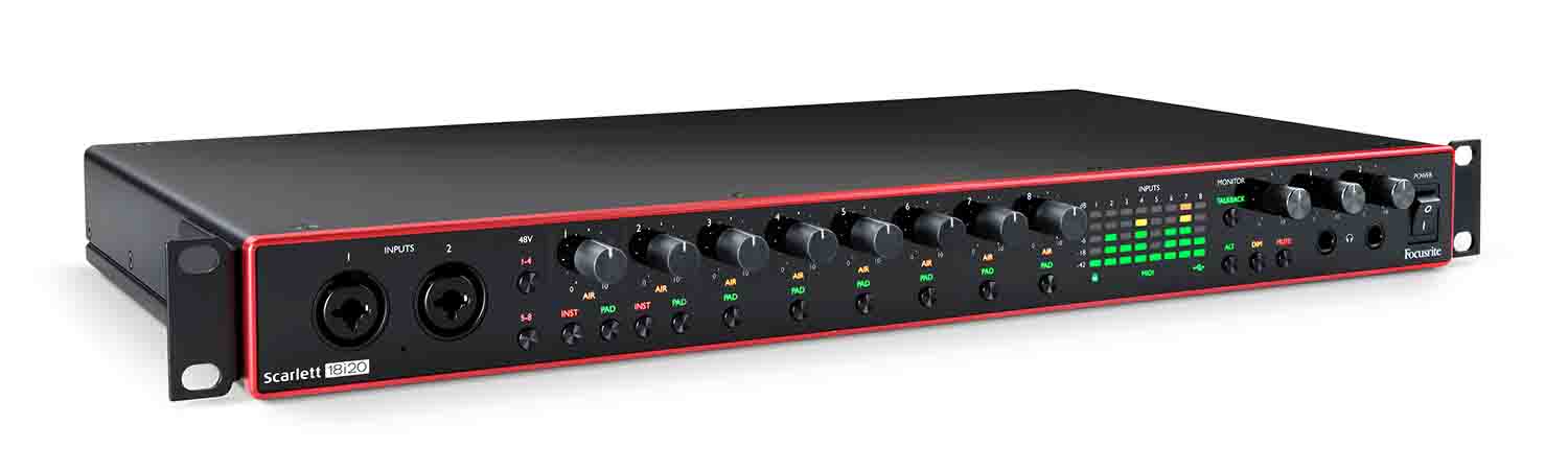 【2Uラック付】Focusrite Scarlett 18i20 G2 Focusrite Scarlett 18i20 (Second Generation) USB 2.0 audio