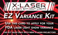 X-Laser EZ Variance Kit for New Lasers - Hollywood DJ
