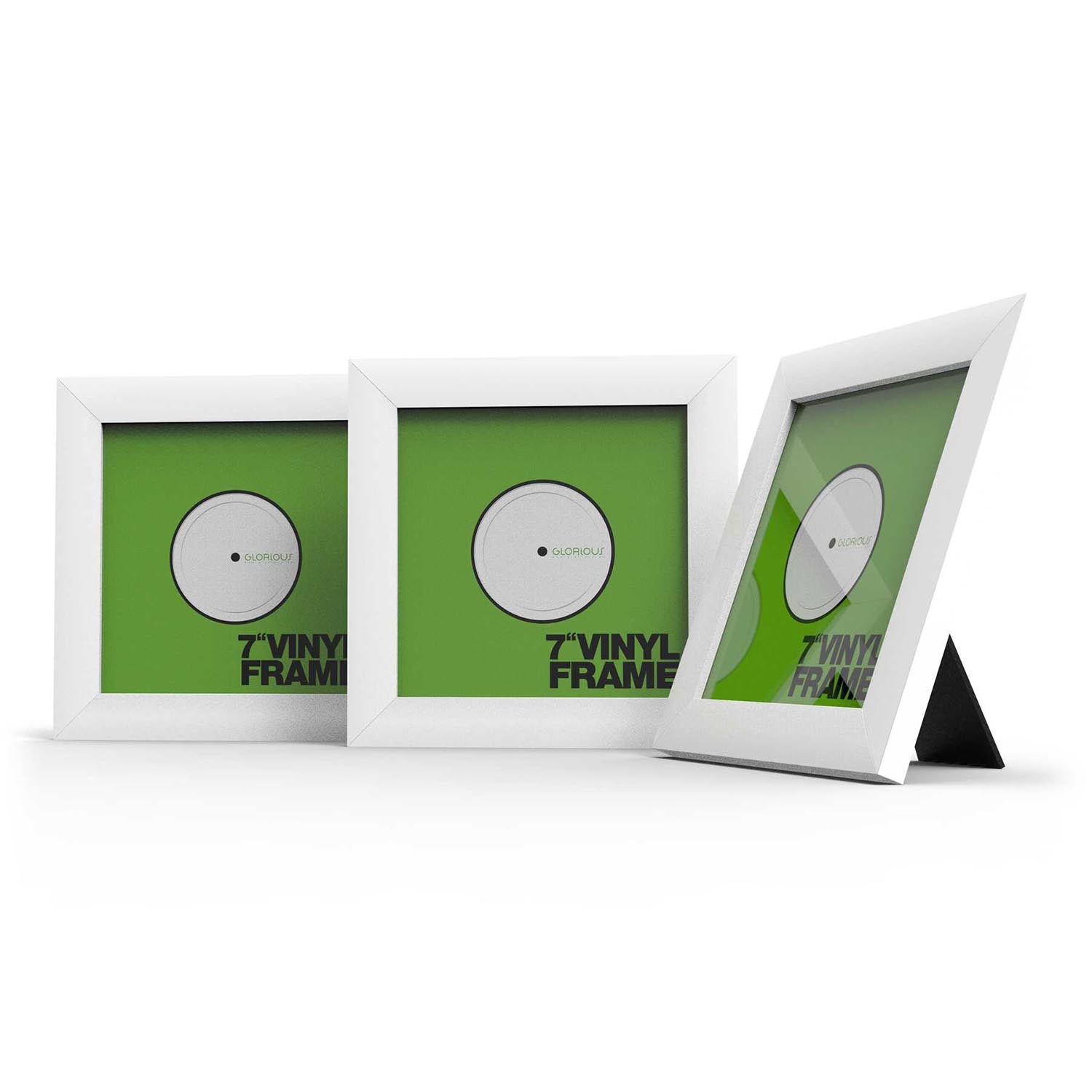 Glorious Vinyl Frame Set for 7'' Records - White - Hollywood DJ
