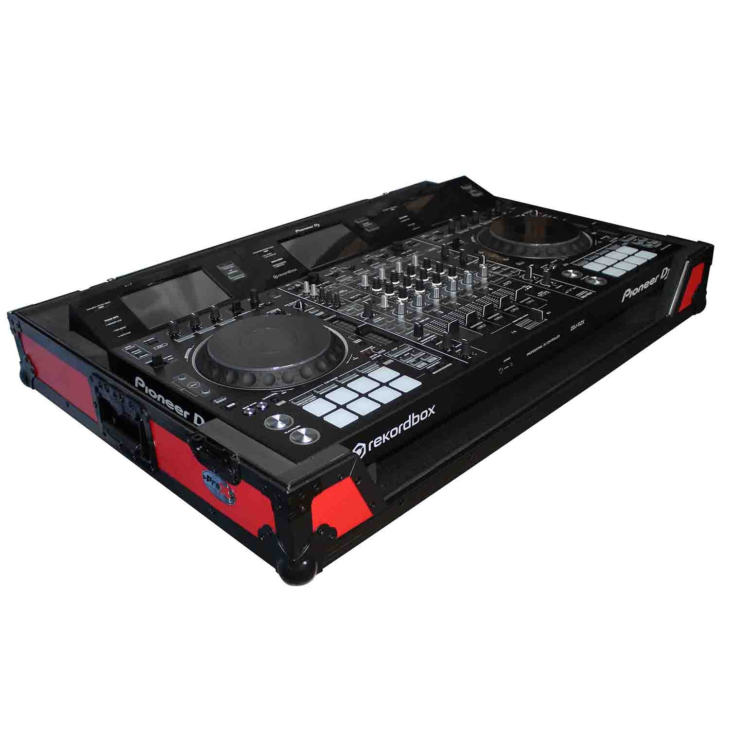 ProX XS-DDJRZX WRB DJ Flight Case for Pioneer DDJ-RZX DJ Controller With Wheels - Hollywood DJ