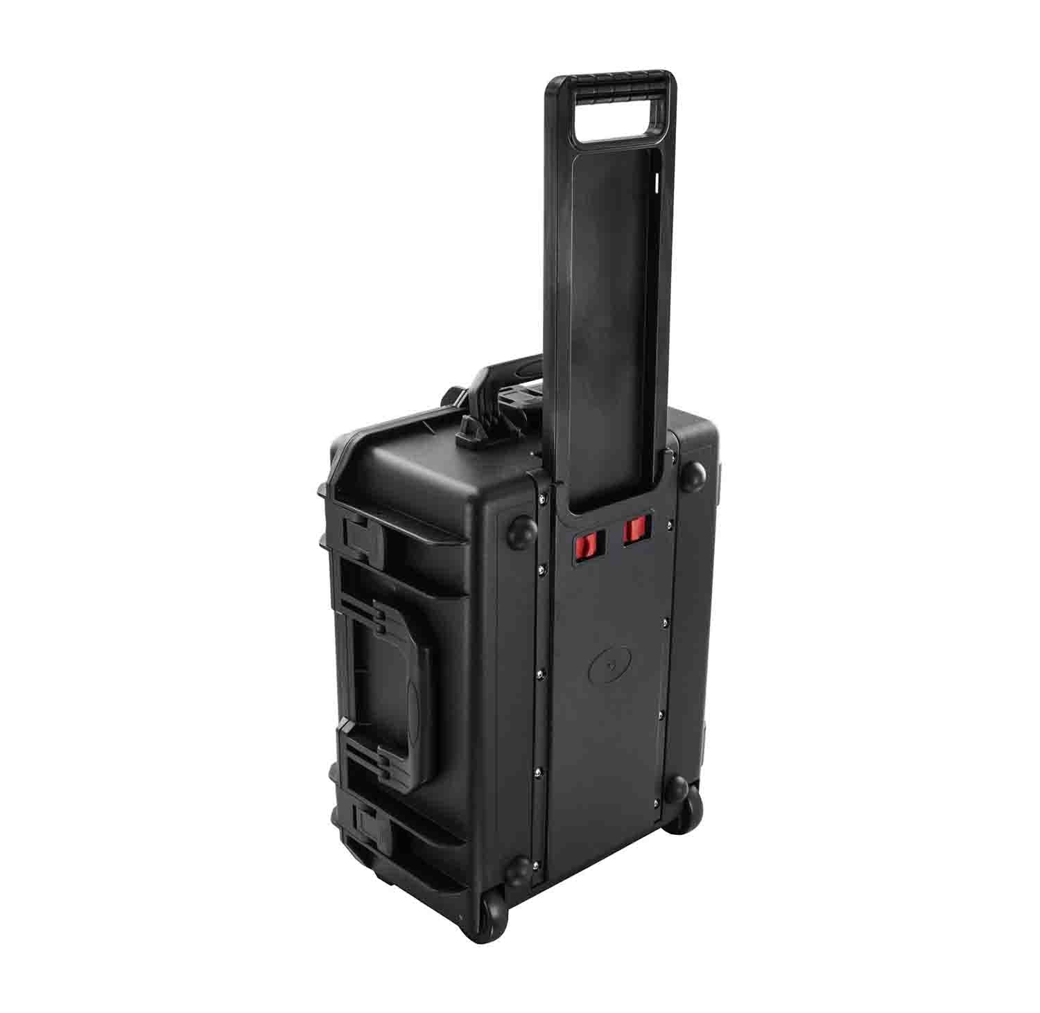 Odyssey VU191408HW Bottom Interior with Pluck Foams Injection-Molded Trolley Utility Case - 19.25″ x 14.25″ x 6.75″ - Hollywood DJ
