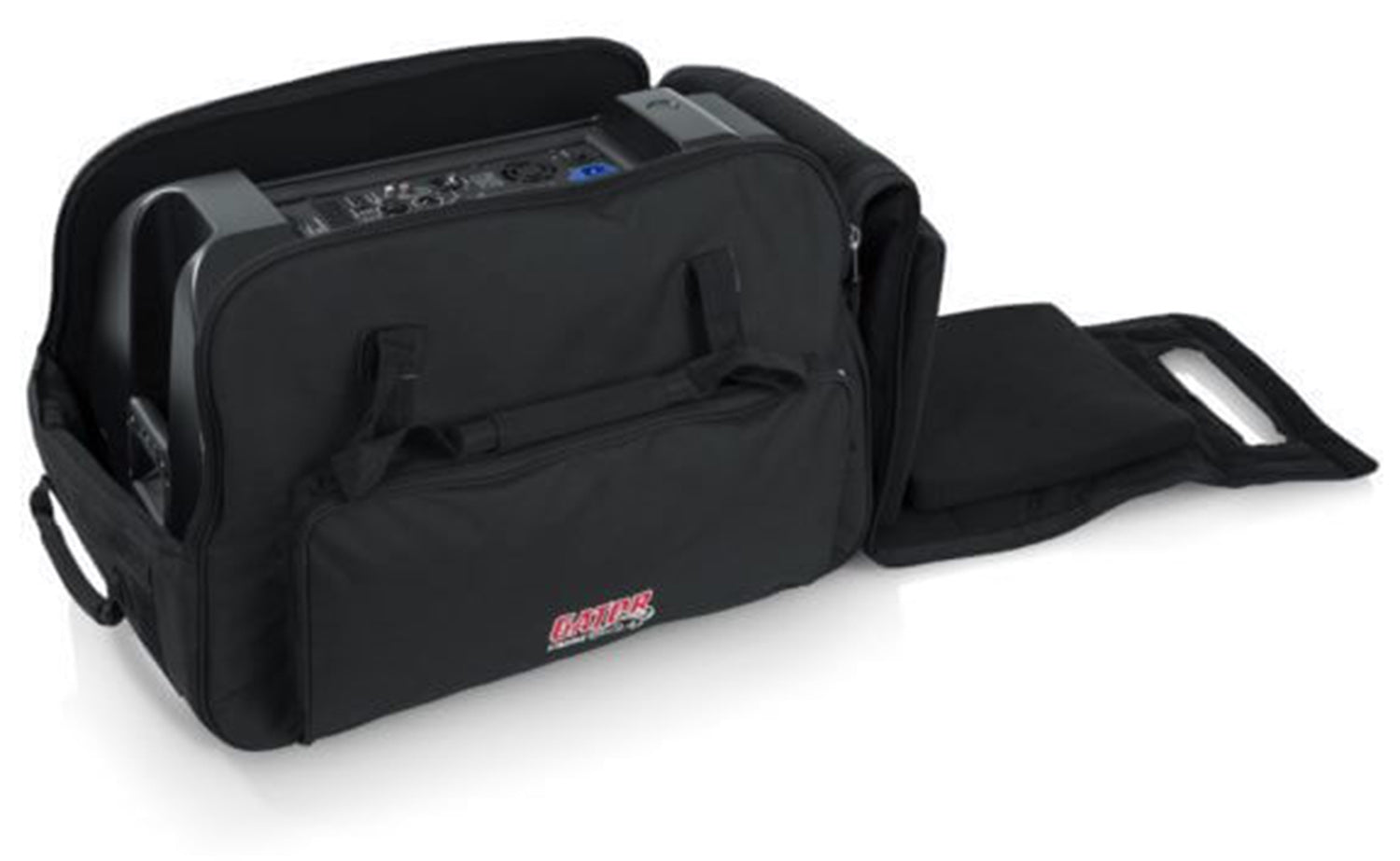 Gator GPA-712SM, Rolling Speaker Bag For Small Format 12″ Speakers - Hollywood DJ