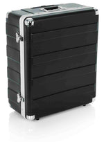 Gator Cases G-MIX-12 PU ATA Molded Pop-Up DJ Mixer Case with Wheels - Hollywood DJ