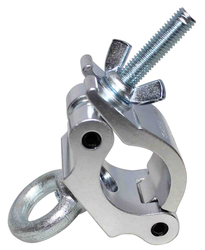 ProX T-C8 Pro Clamp with Eyebolt for 2" Tubing Lighting Truss Stands - Hollywood DJ
