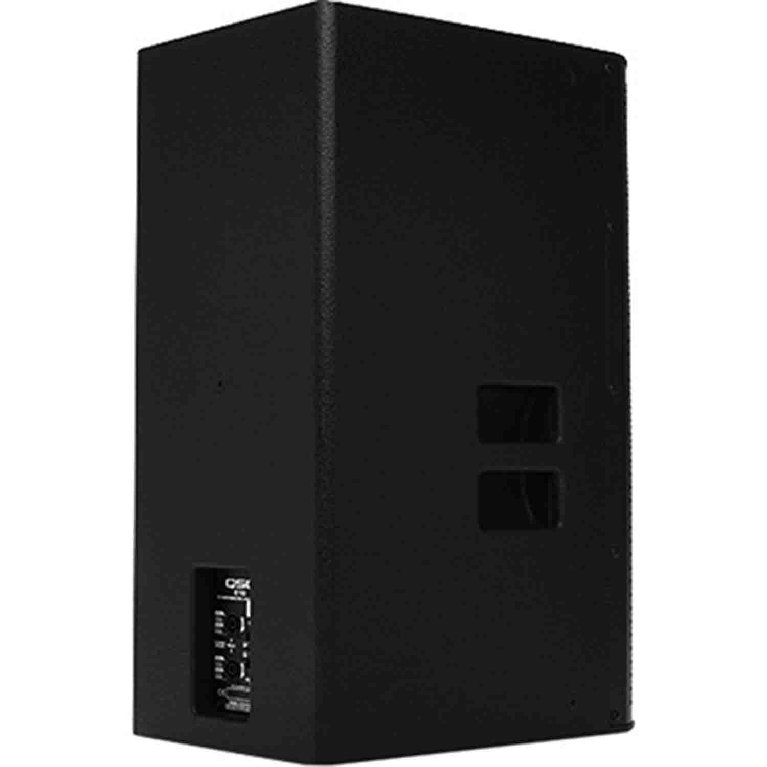 QSC E115, 15 Inches 2-Way Externally Powered, Live Sound Reinforcement Loud Speaker - Black - Hollywood DJ