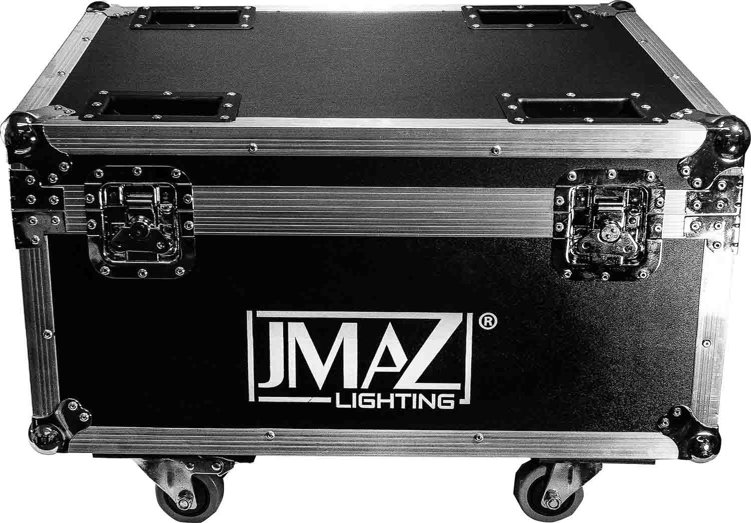 JMAZ 6-Unit Road Case for Attco 100 Series Moving Heads, Cables and Clamps - Hollywood DJ