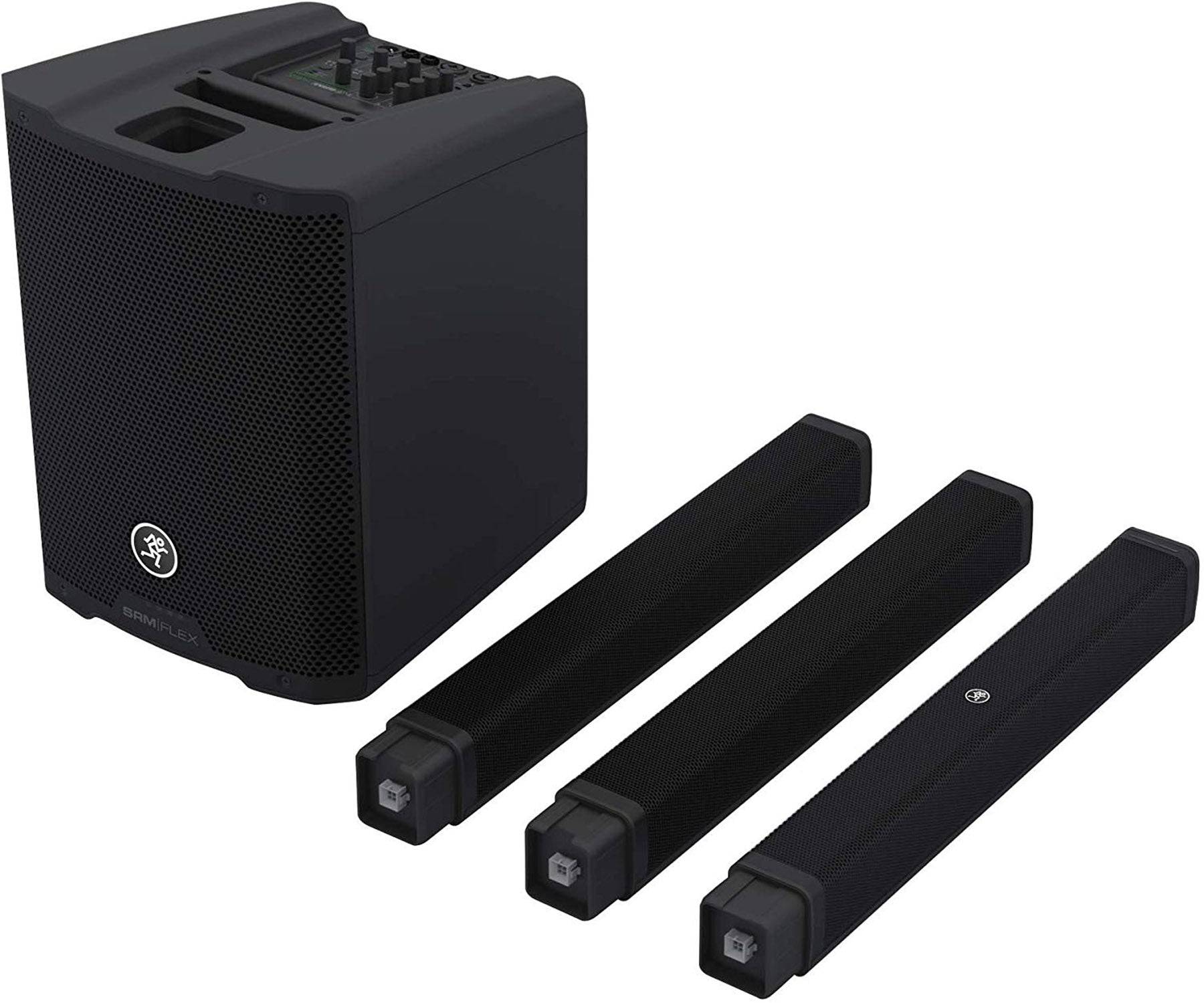 Mackie Legendary SRM-Flex 1300 Watt Portable Column PA System Speakers - Hollywood DJ