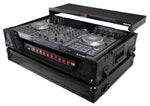 ProX XS-PRIME4 WLTBL Flight Case for Denon Prime 4 DJ Controller with Sliding Laptop Shelf - Black Finish - Hollywood DJ