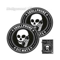 Sicmats Skullphone Turntable Slipmats - Pair - Hollywood DJ