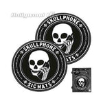 Sicmats Skullphone Turntable Slipmats - Pair - Hollywood DJ