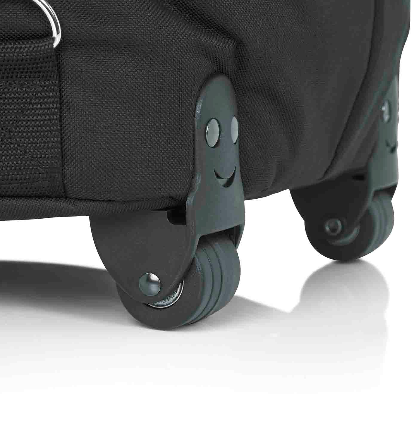 Gator Cases GP-CONGA-W Padded Conga Bag with Adjustable Strap and Wheels - Hollywood DJ