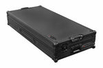 Odyssey FZGSDJMA9CDJWBL Glide Style DJ Coffin Flight Case with Wheels for DJM-A9 and CDJ-3000 or Similar Size Gear- Black Label - Hollywood DJ