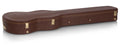 Gator Cases GW-SG-BROWN Deluxe Wood Case for Electric Solid Guitar - Brown - Hollywood DJ