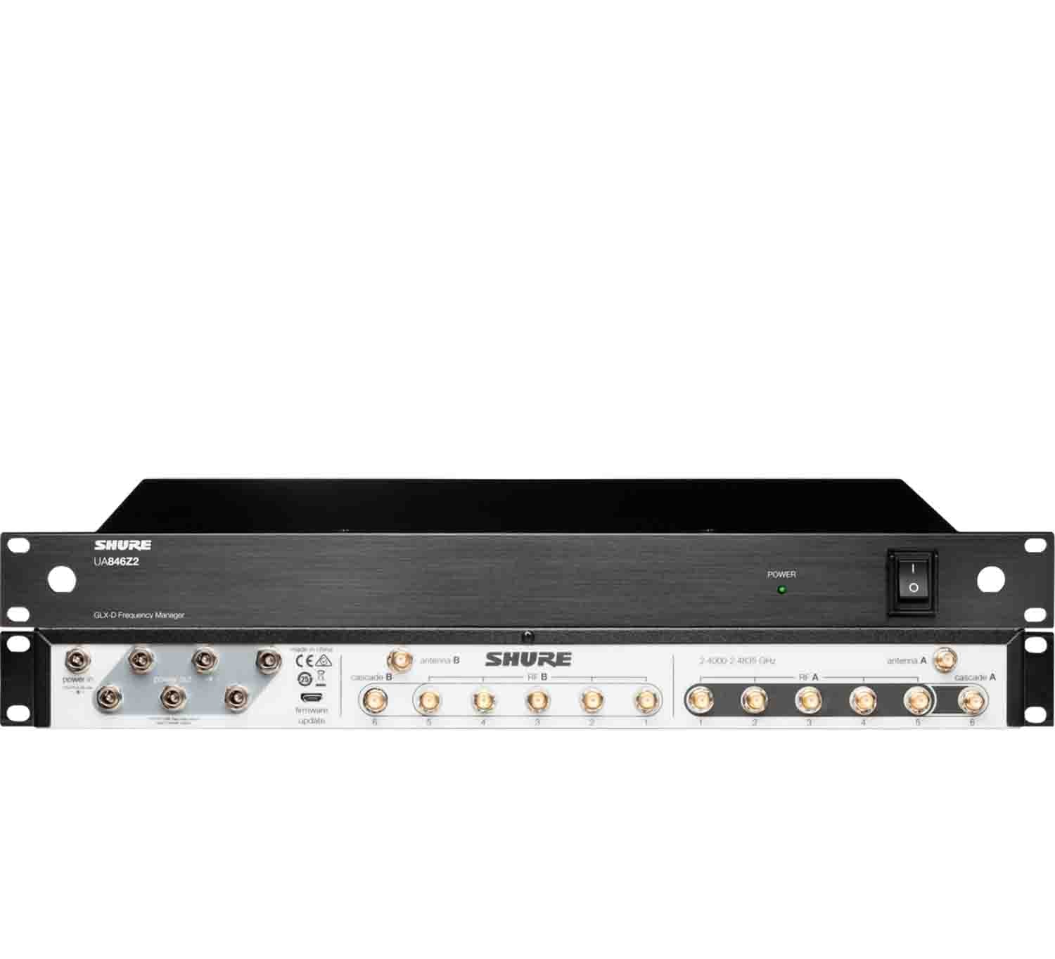 Shure UA846Z2/LC GLX-D Frequency Manager, less cable | Open Box - Hollywood DJ