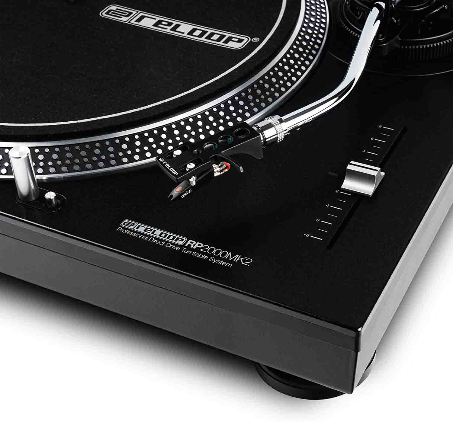 B-Stock: Reloop RP-2000 MK2 Direct Drive DJ Turntable - Hollywood DJ