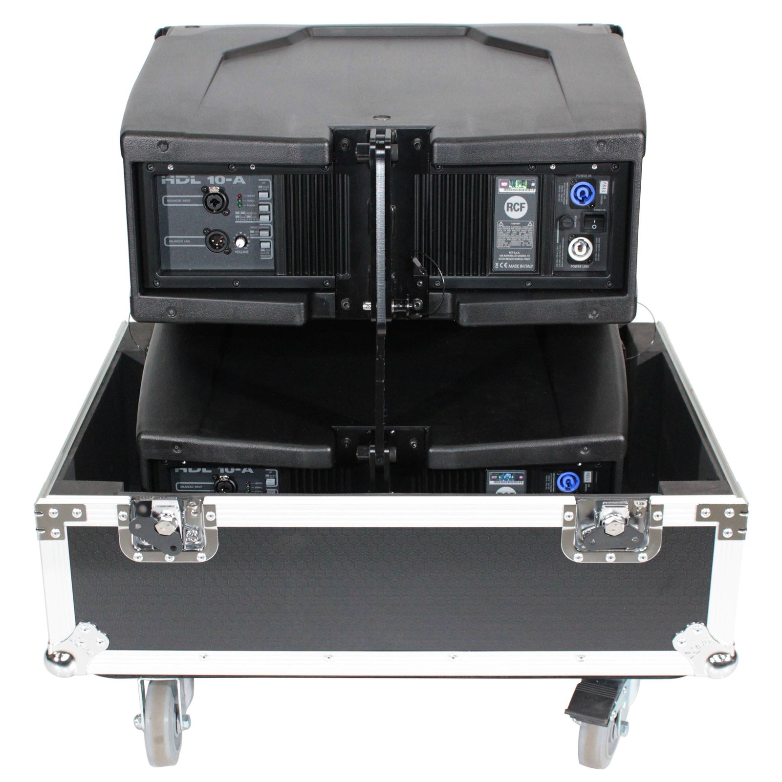 ProX XS-282620LASPW Universal Line Array Speaker Case w/ Wheels Fits 2 - Hollywood DJ