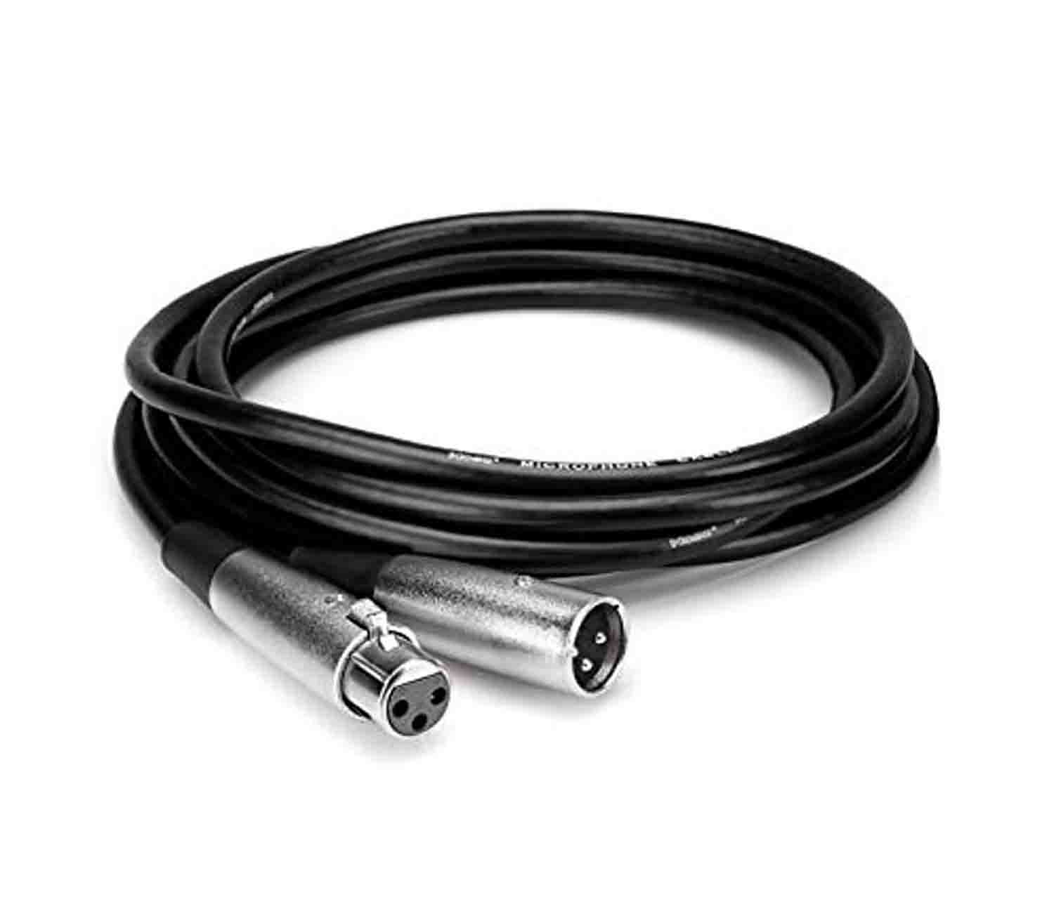 Hosa MCL-1100 Microphone Cable XLR3F to XLR3M - 100 Feet - Hollywood DJ