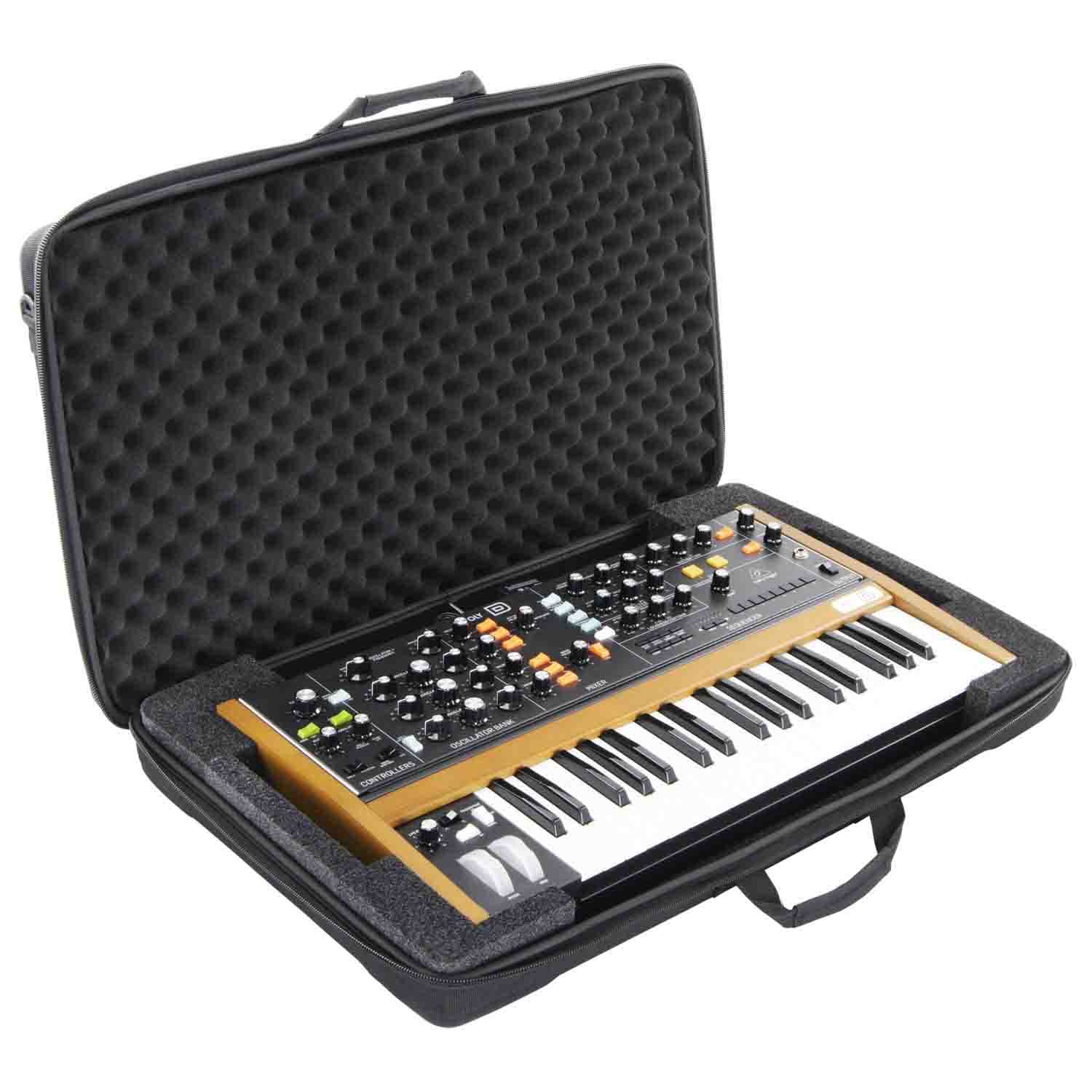 Behringer Poly D Synthesizer with Odyssey BPOLYD EVA Molded Carry Bag - Hollywood DJ