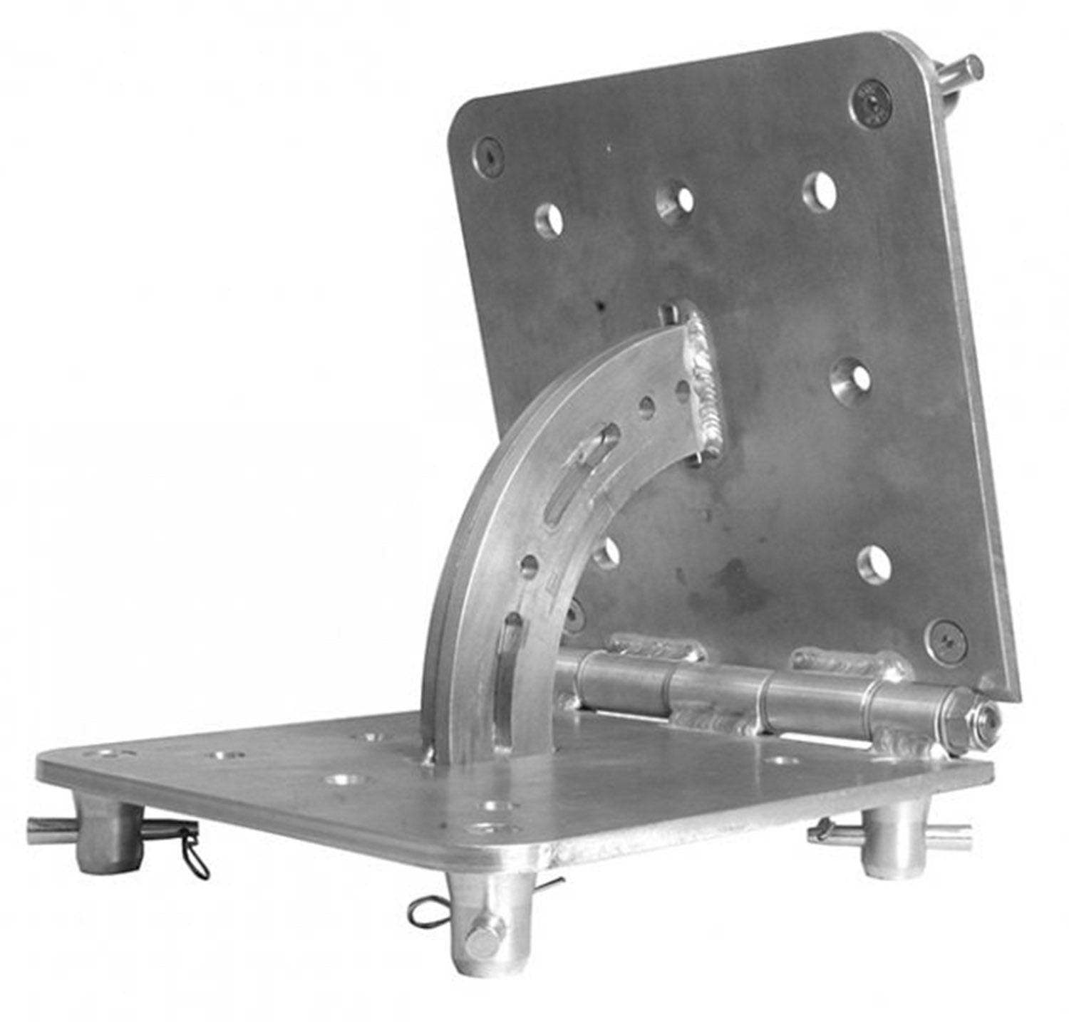 Trusst CT290-4VH, 10-mm Thick Aluminum Versa Hinge For Positioning Of Truss Sections - Hollywood DJ