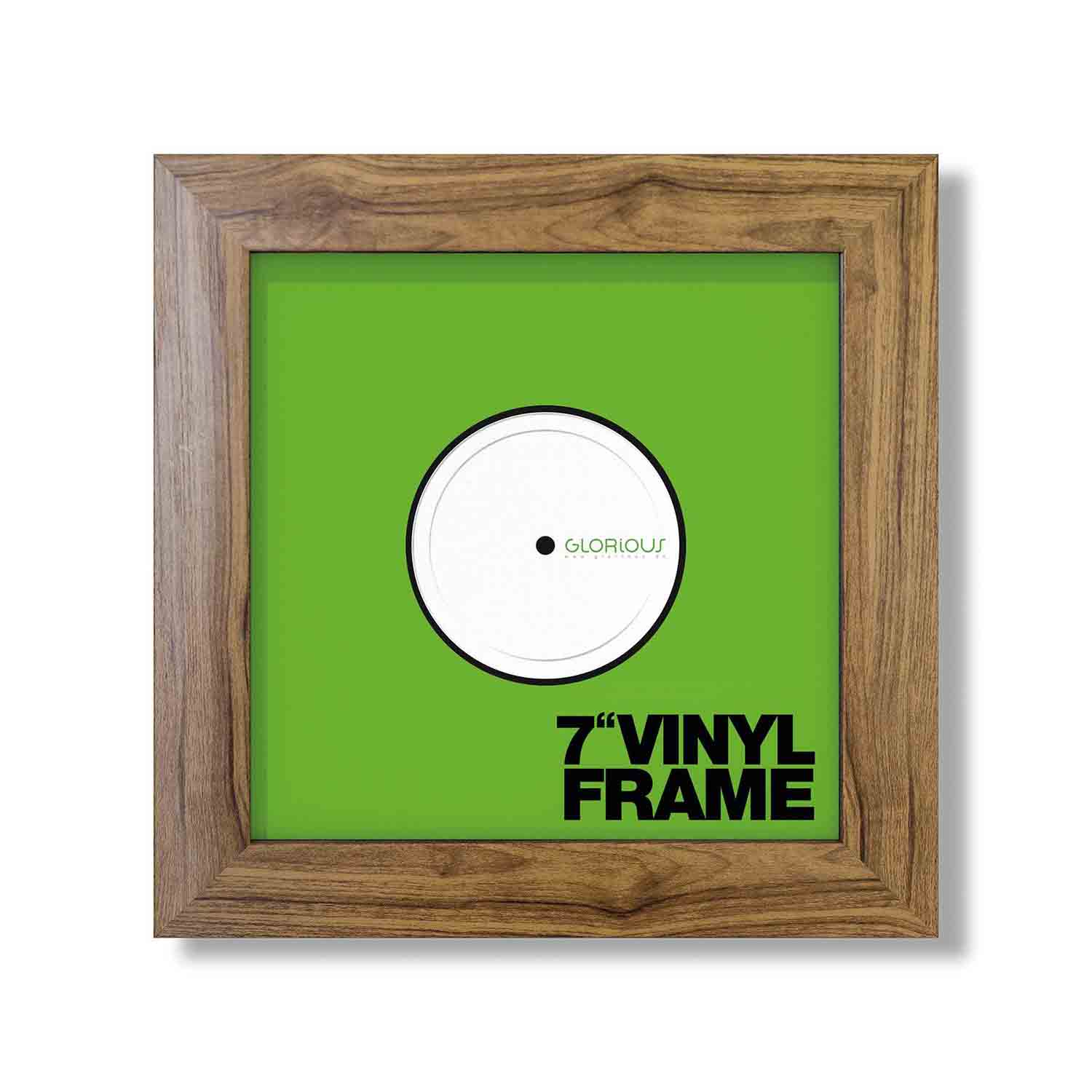 Glorious Vinyl Frame Set for 7'' Records - Rosewood - Hollywood DJ