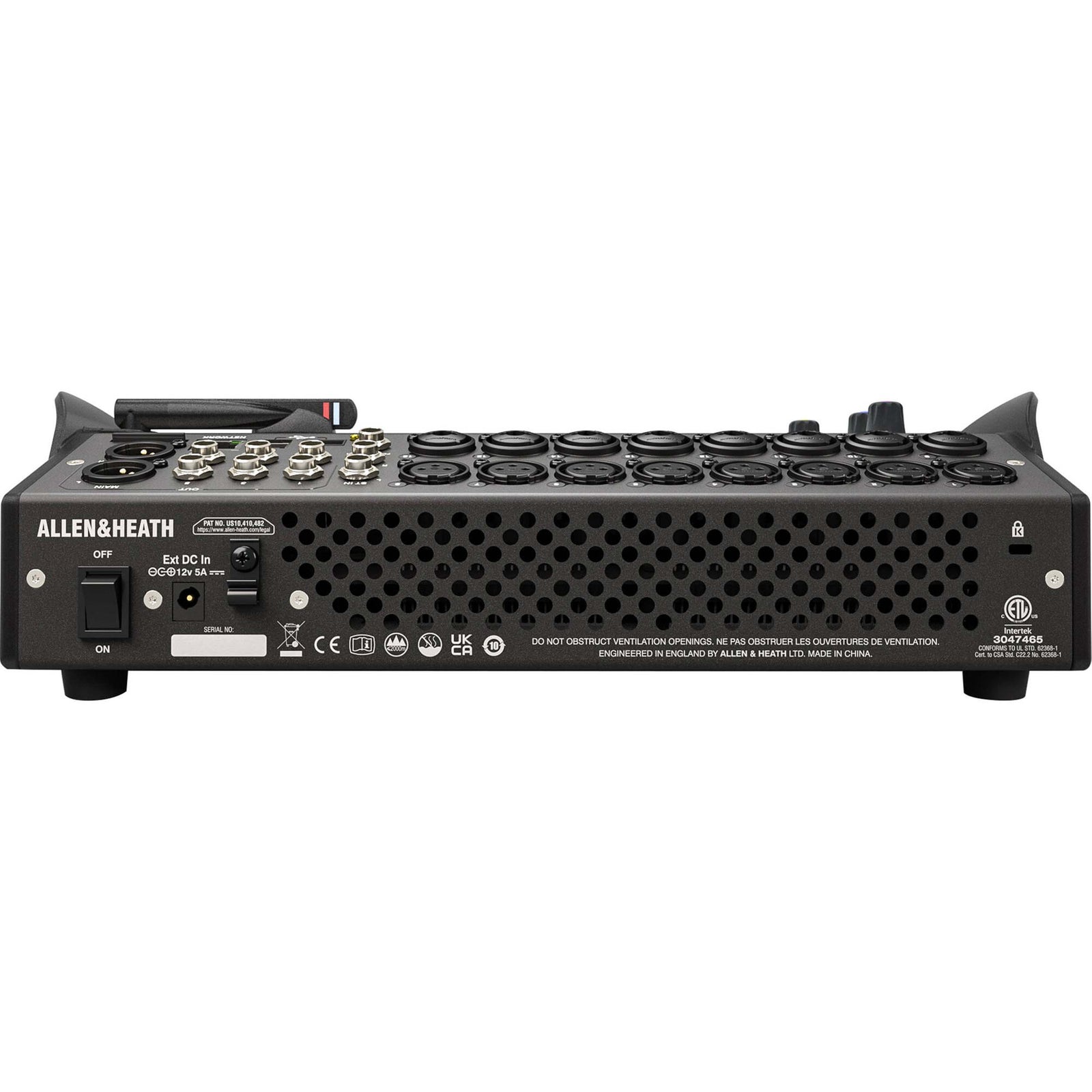 Allen & Heath CQ-18T Ultra-Compact 18in / 8out Digital Mixer with Wi-Fi - Hollywood DJ