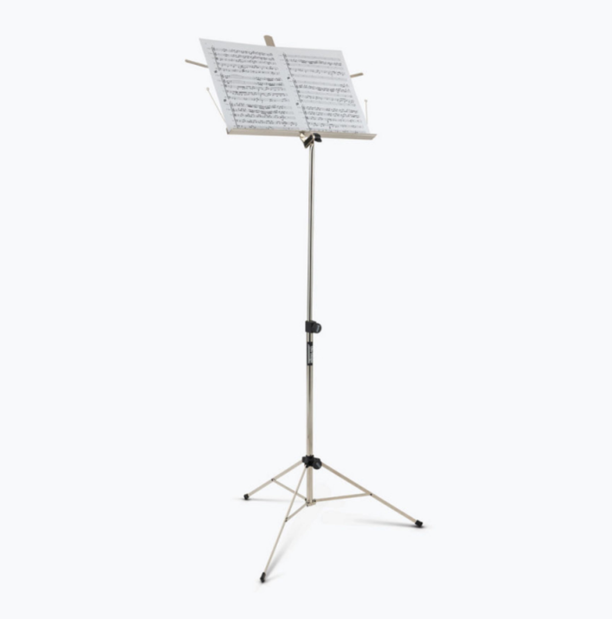 Onstage SM7122NB, Compact Sheet Music Stand with Bag - Nickel On-Stage