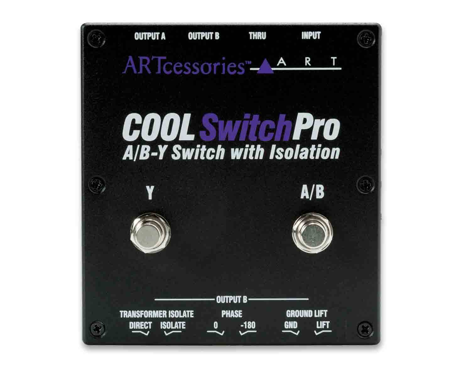 Art CoolSwitchPro Isolated A/B-Y Switching Pedal - Hollywood DJ