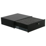 Odyssey ADFRD03 3U Rack Mountable Drawer With Interior Diced Foam - Hollywood DJ