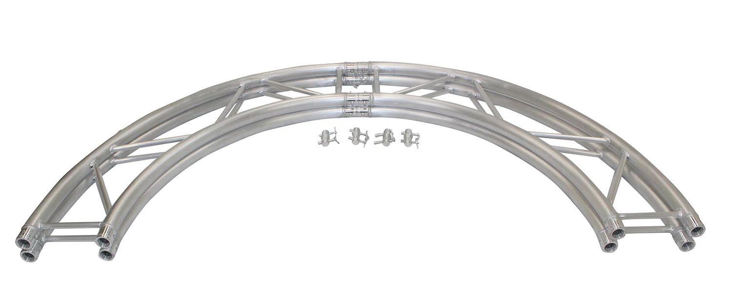 ProX XT-CH656-4X90, 2.0M Flat I-Beam Circle Truss Package - 6.56 Feet - Hollywood DJ