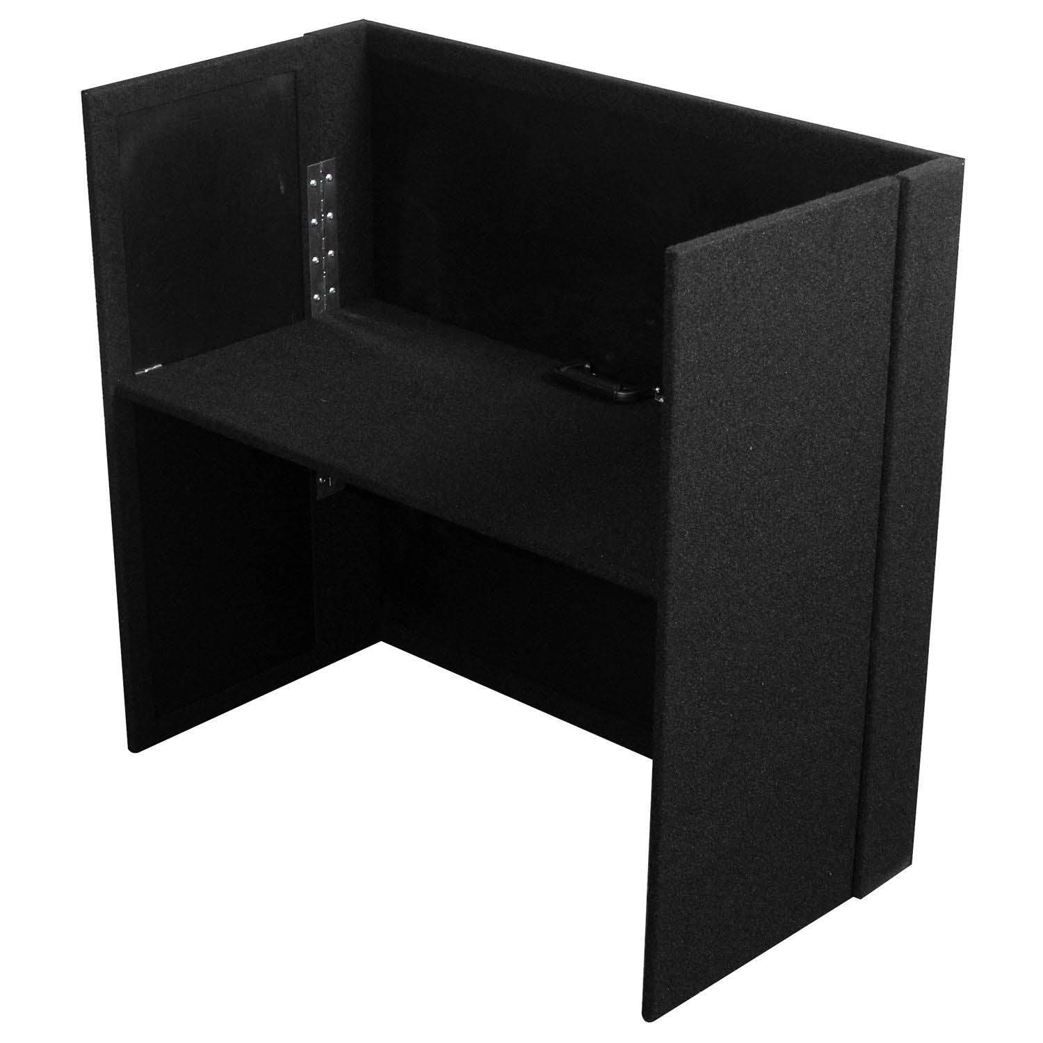 Odyssey CF3634, 36 Inch Wide x 34 Inch Tall Carpet Fold-out Stand - Hollywood DJ