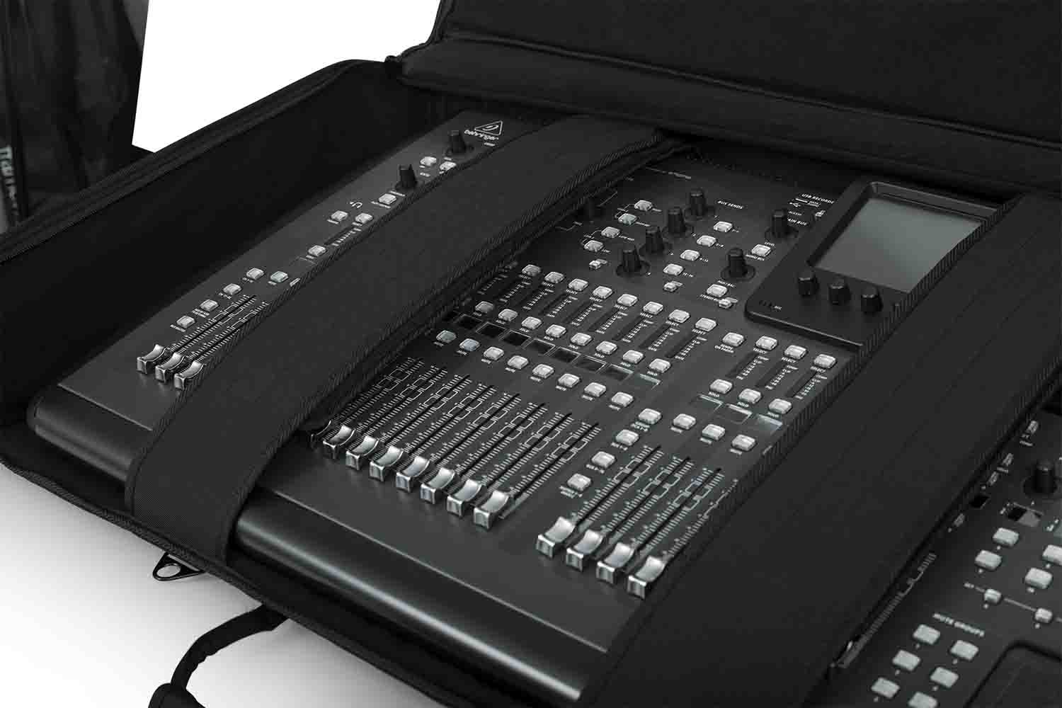 Gator Cases G-MIXERBAG-3621 Updated Nylon DJ Carry Bag for Large Format DJ Mixers - 36″ X 21″ X 8″ - Hollywood DJ
