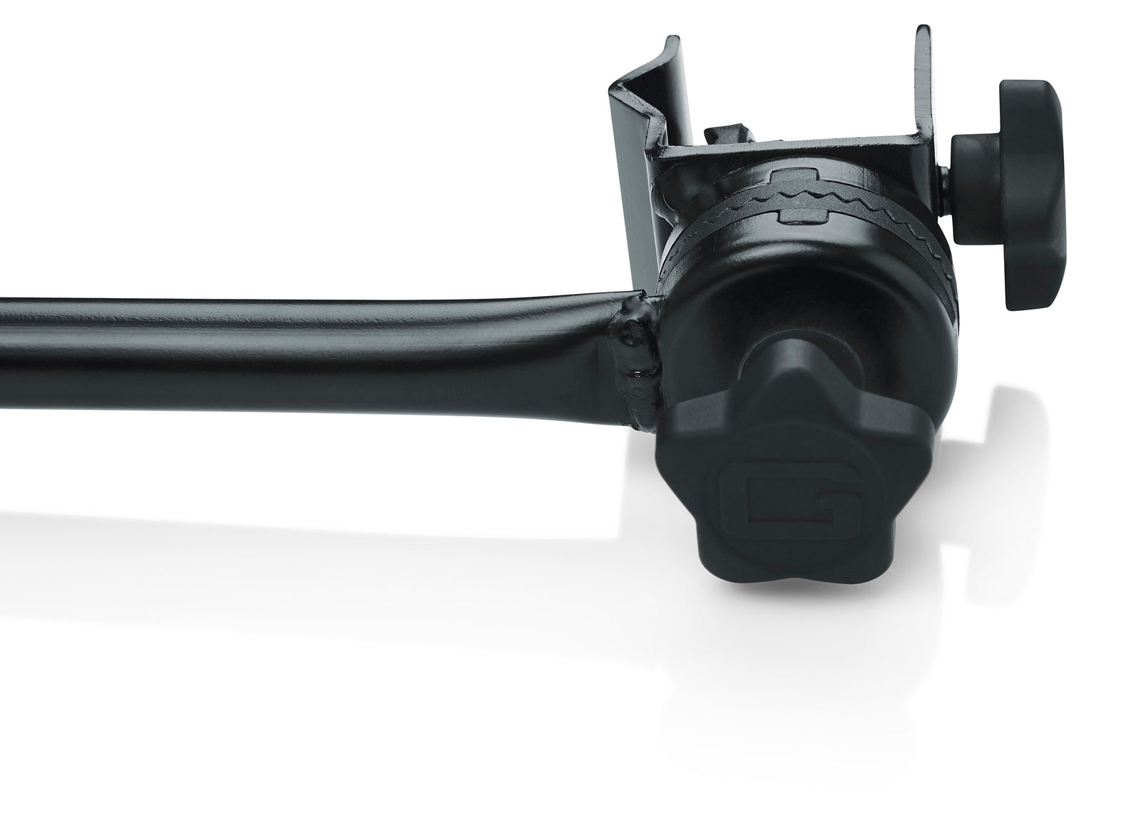 Gator Frameworks GFW-MIC-CLMPBM16 Adjustable Angle 16 Inch Clamp-On Mini Boom with Interlocking Design - Hollywood DJ